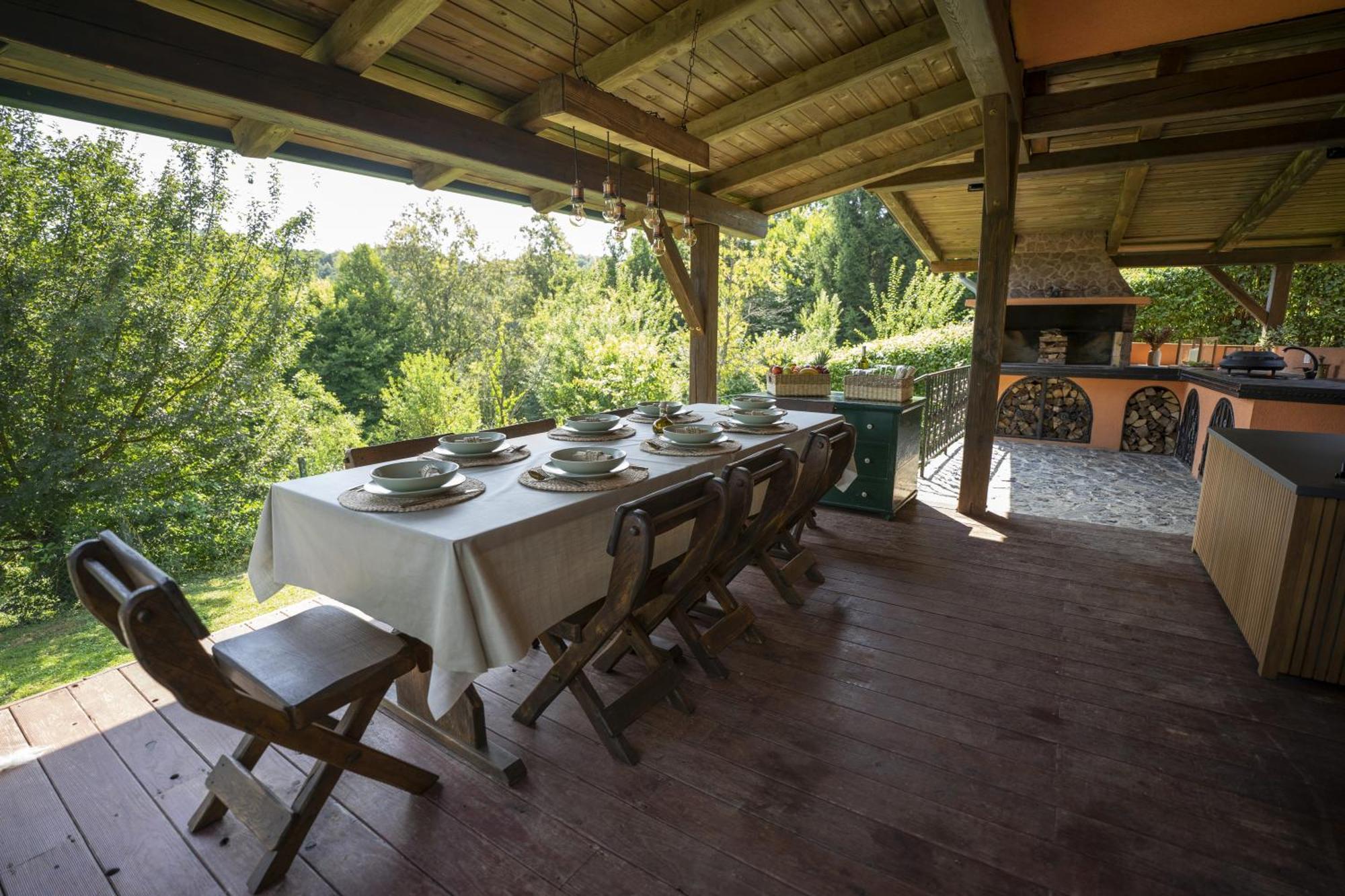 Willa Kuca Za Odmor Casa Huerta Frketic Selo Zewnętrze zdjęcie